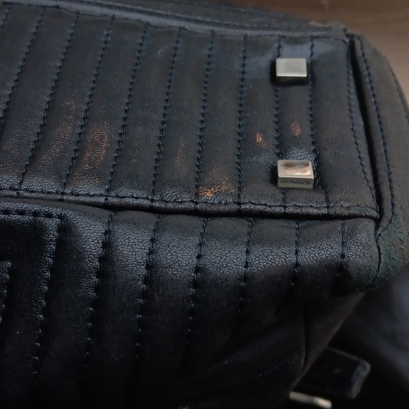 Bally leather quilted bag - Picture 5 of 6